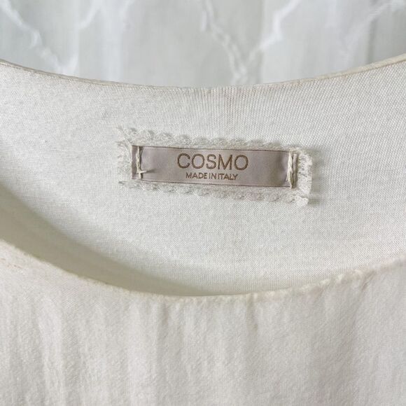 SILK Blouse with lace Accents - Picture 7 of 12